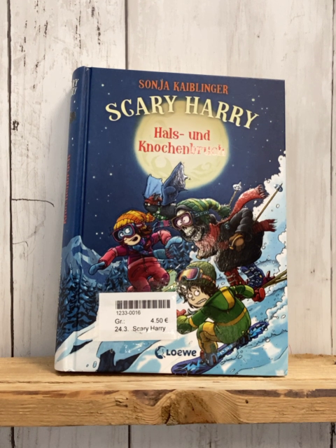 Scary Harry  Buch Hals- und Knochenbruch 