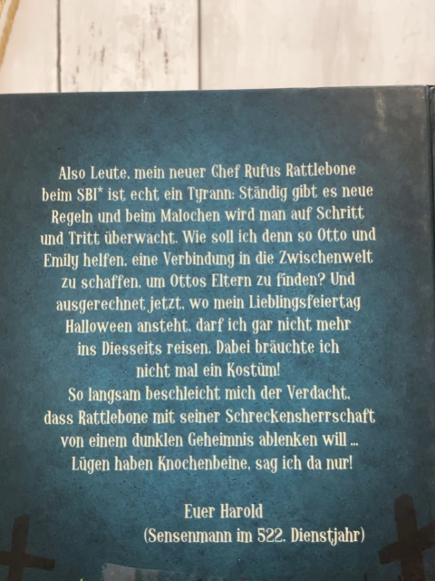 Scary Harry  Buch Hier scheiden sich die Geister 