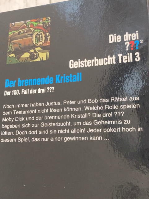 Die drei??? Buch Der brennende Kristall 