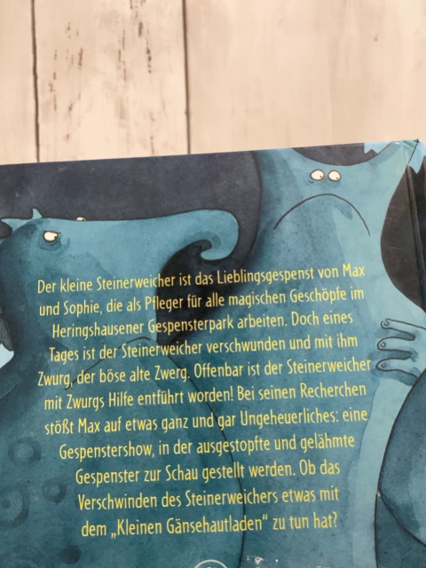 Gespensterpark  Buch Die Entfürhung der Geister 