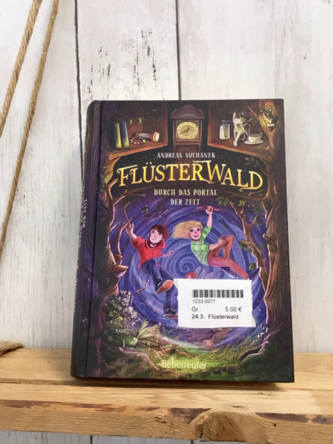 Flüsterwald  Buch Durch as Portal der Zeit