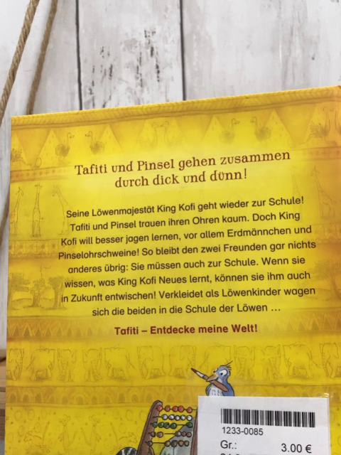 Tafiti  Buch Tafiti und die Löwen-Schule 