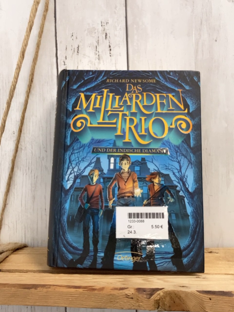   Buch Das Milliarden Trio und der indische Diamant 