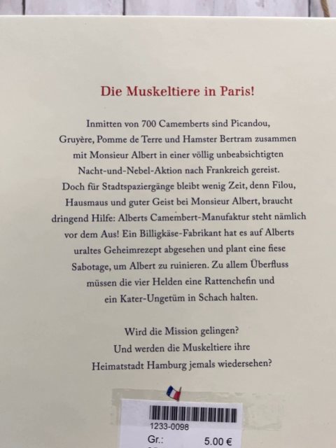 Die Muskeltiere Buch Die Muskeltiere und die große Käseverschwörung