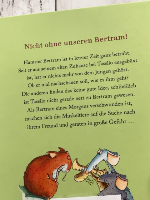 Die Muskeltiere Buch Hamster Bertram lebt gefährlich 