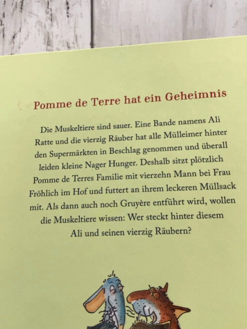 Die Muskeltiere Buch Pomme de Terre und die vierzig Räuber 