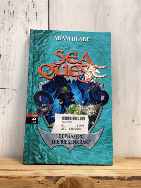 Sea Quest Buch Cephalox, die Riesenkrake 