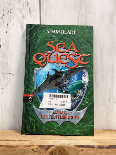 Sea Quest Buch Manak, der Teufelsrochen 