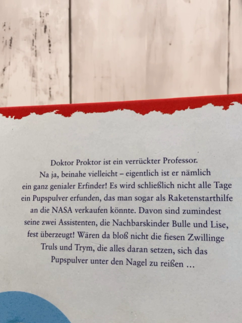 Doktor Proktor  Buch Doktor Proktors Pupspulver 