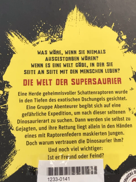 Buch Super Saurier Kampf der Raptoren