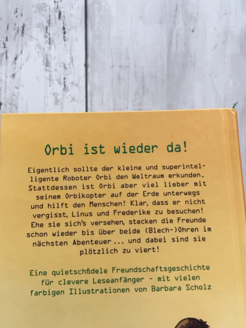 Orbis Abenteuer  Buch Ein kleiner Roboter lässt es scheppern