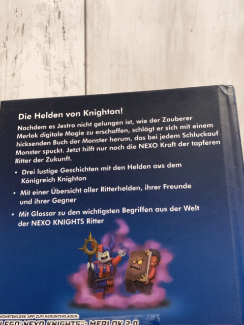 Nexo Knights  Buch Die Helden von Knighton 