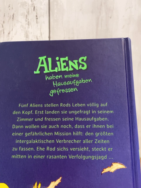  Buch Aliens haben meine Hausaufgaben gefressen