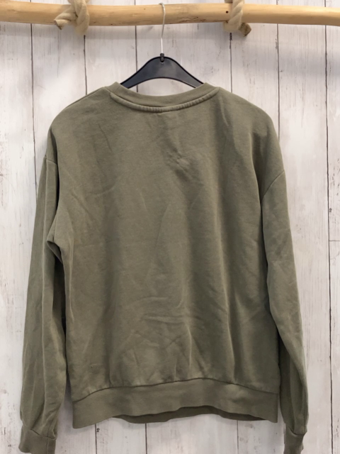 H&M  Pullover  Gr. 146/152  kiwi graues Mofa + Straße 