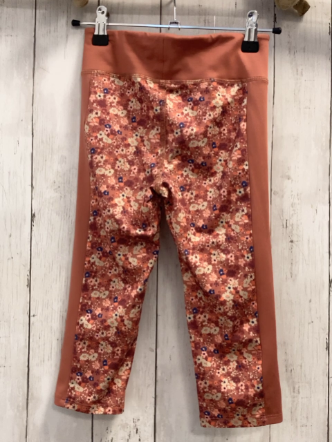 Vertbaudet  Sportleggings Gr. 116  rost + Blumen 