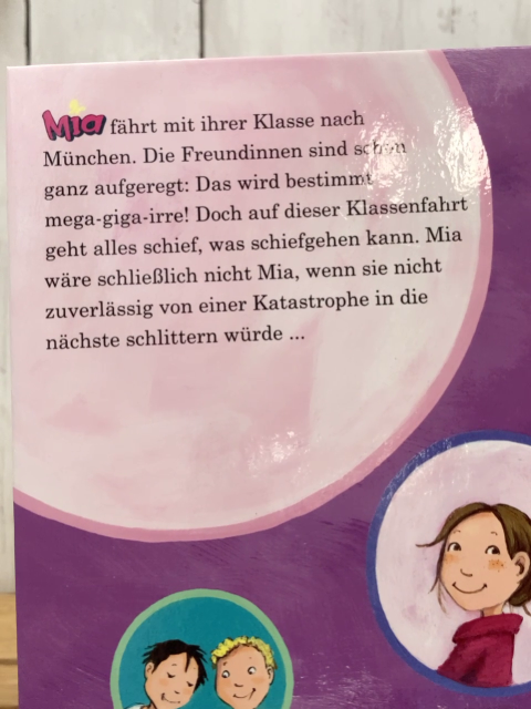 Mia  Buch Mia und die mega-giga-irre Klassenfahrt 