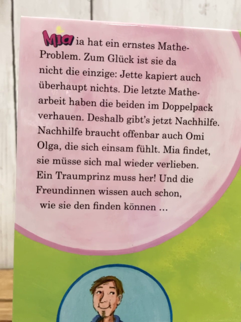 Mia  Buch Mia und der Traumprinz für Omi