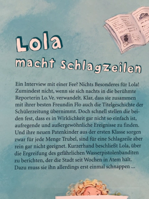 Lola  Buch Lola macht Schlagzeilen