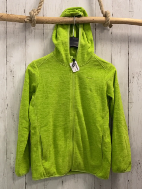 Jako-o  Fleecejacke  Gr. 152  hellgrün Kapuze 