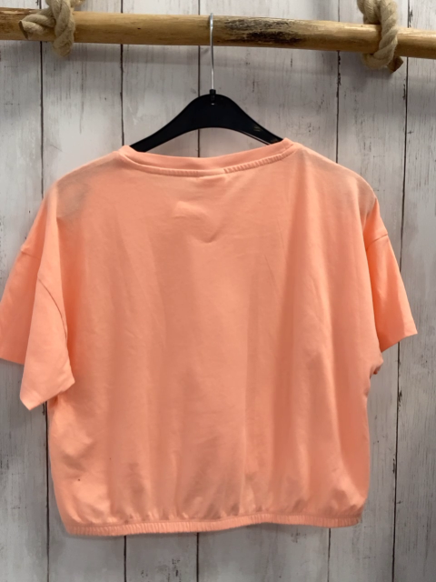 S´Oliver  T-Shirt  Gr. 152  orange glänzende Schrift 