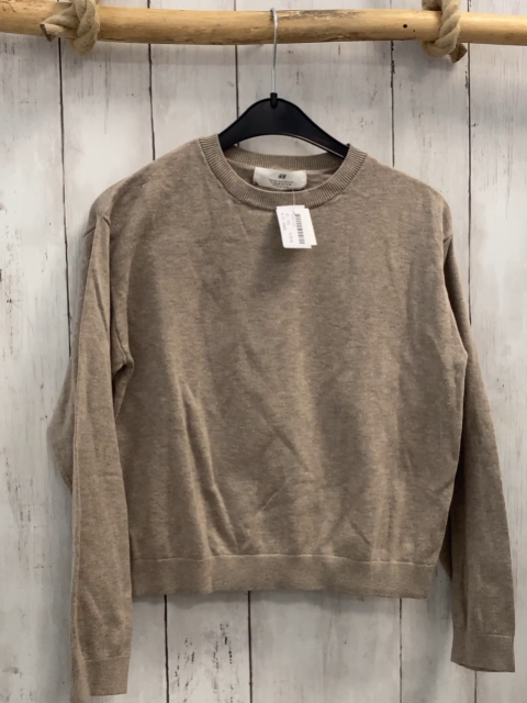 H&M  Pullover  Gr. 152  sand Strick 