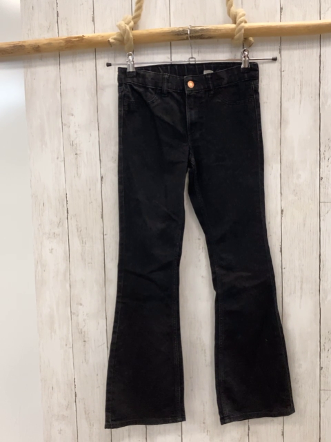 H&M  Hose  Gr. 146  schwarz Jeans Bund verstellbar 