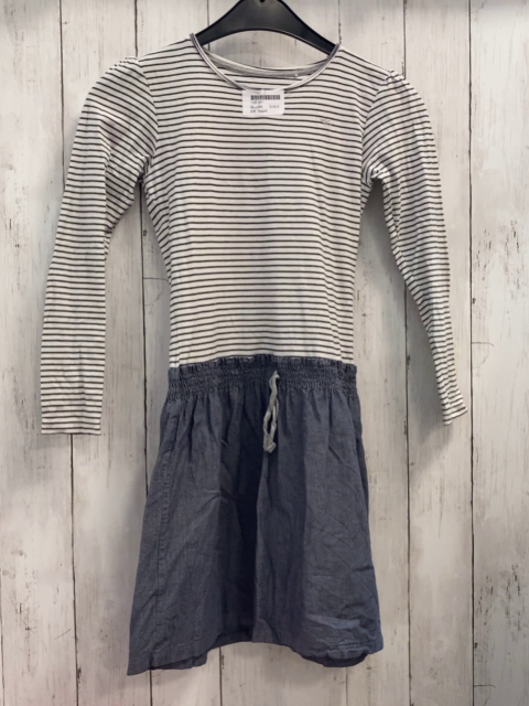 Esprit  Kleid Gr. 140  weiß schwarz gestreiftes Oberteil Jeansrock