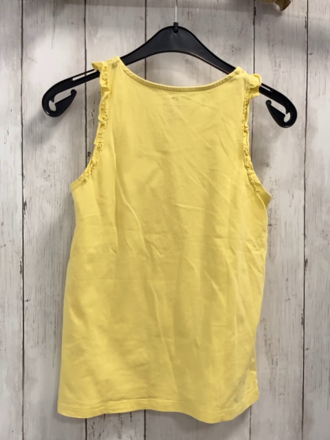 H&M  Top  Gr. 134  gelb Blumen Rüschen 