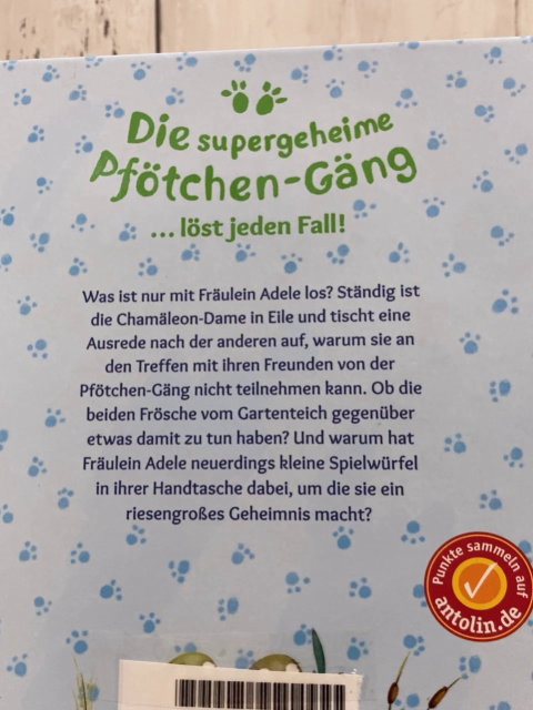   Buch Die supergeheime Pfötchen-Gäng