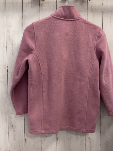 Manguun Pullover  Gr. 140  altrosa Fleece Reißverschluss 
