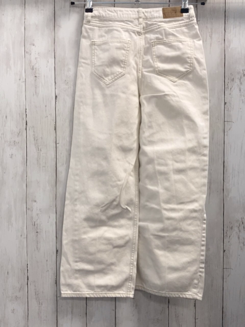   Hose  Gr. 146  weiß beige Nähte Bund verstellbar 