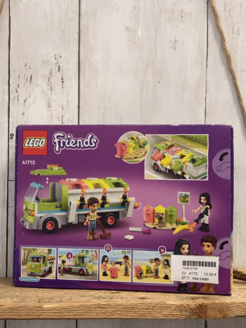 neu Lego  4172  Recyclingfahrzeug + Container 