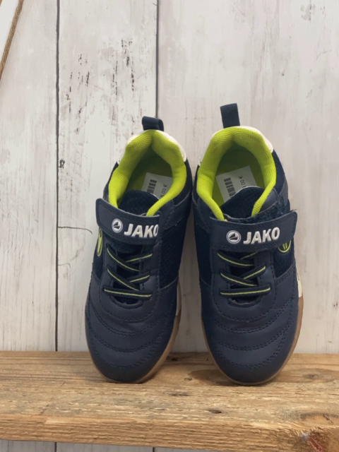 Jako  Schuhe Gr. 28  blau hellgrüner Bund weiße Ferse 