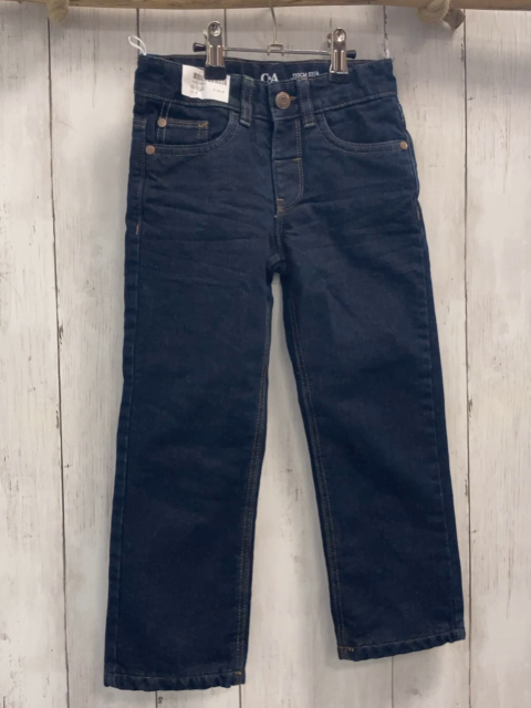  Hose Gr. 110  blau Jeans gefüttert Bund verstellbar