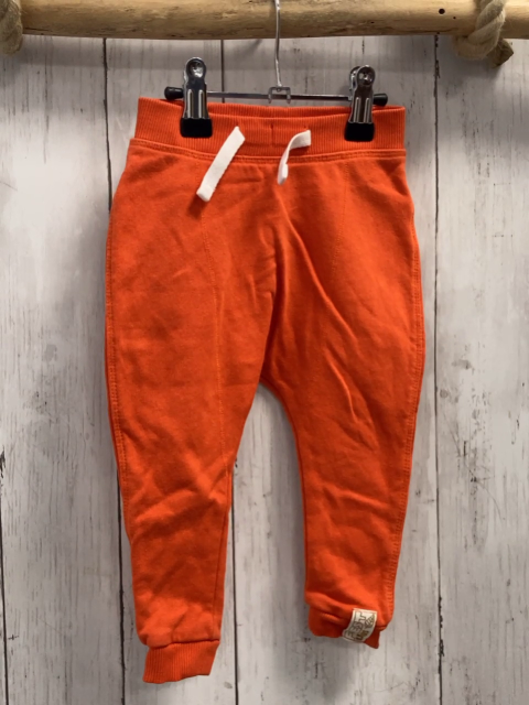  Jogginghose  Gr. 74  orange weiße Kordel 