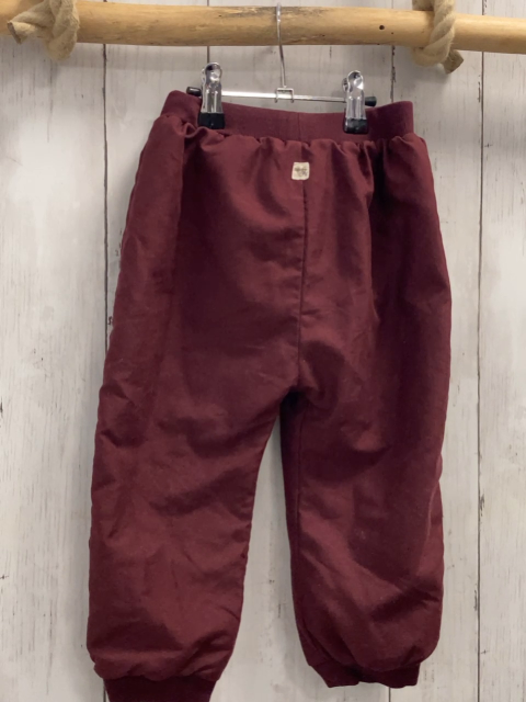   Hose  Gr. 92  weinrot gefüttert Strickbund 