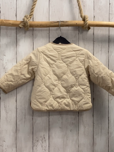 Zara  Jacke  Gr. 86  beige gesteppt sand Bund 