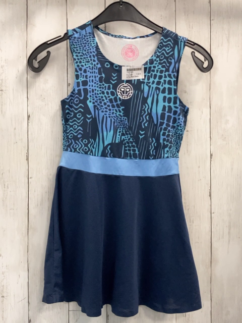 Bidi Badu  Sportkleid  Gr. 128  grau mint lavendel gemustert 