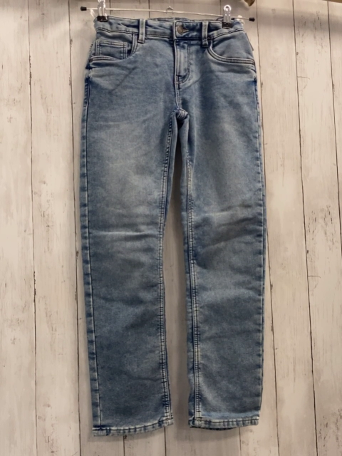  Hose Gr. 152  hellblau Jeans washed Look  Bund verstellbar