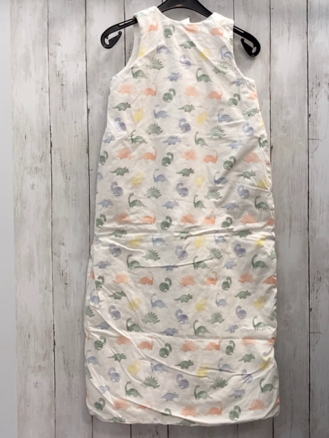 Pusblu 2 TOG Schlafsack Gr. 100cm  weiß bunte Dinos