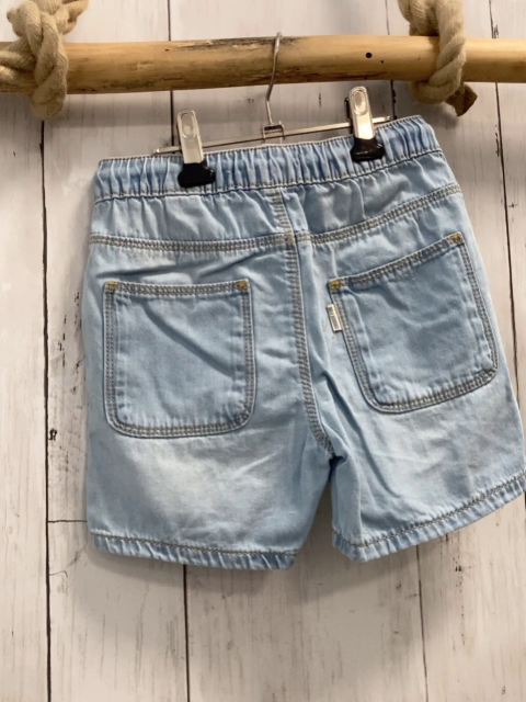 Zara  Shorts  Gr. 92  hellblau Jeans Gummzugbund mit Kordel 