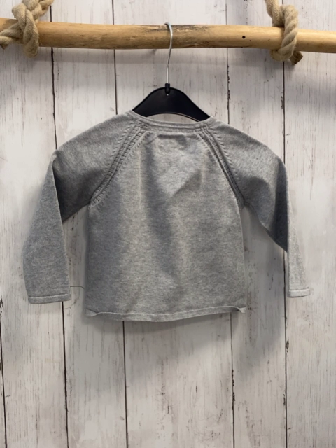Zara Strickjacke  Gr. 86  grau 