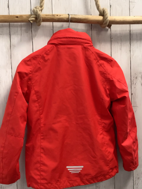 CMP 2tlg Jacke Gr. 140  rot + schwarze Fleeceinnenjacke