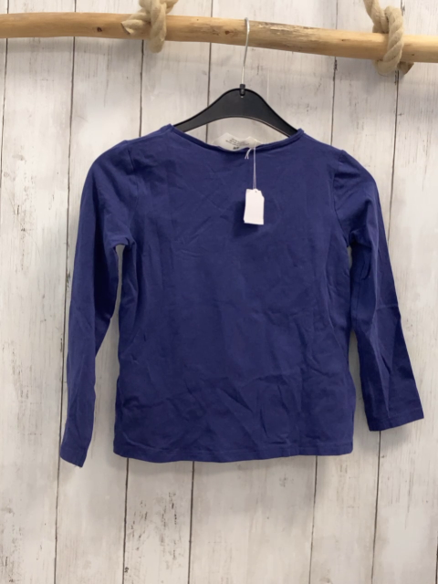 H&M  Langarmshirt  Gr. 122/128  blau Anna und Elsa 