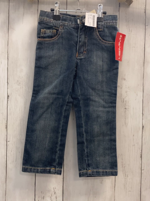 neu Lemmi  Hose  Gr. 92  blau Jeans orange Nähte Bund verstellbar