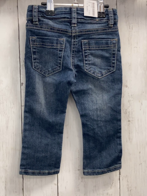 Benetton Hose  Gr. 80  blau Jeans Bund verstellbar 