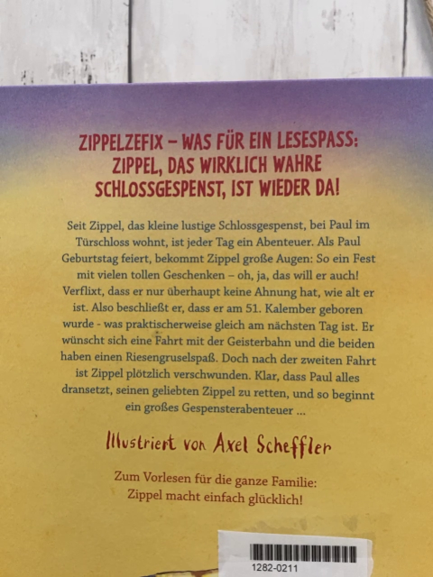   Buch Zippel Ein Schlossgespenst auf Geisterfahrt 