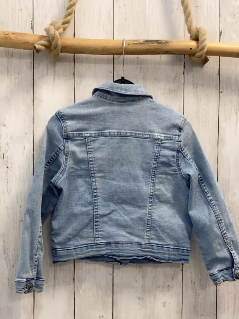 H&M Jeansjacke Gr. 116  blau