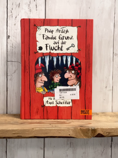   Buch Familie Grunz auf der Flucht 