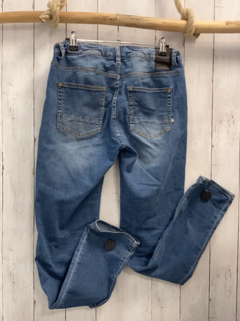 Vingino  Hose  Gr. 170  blau Jeans Bund verstellbar 